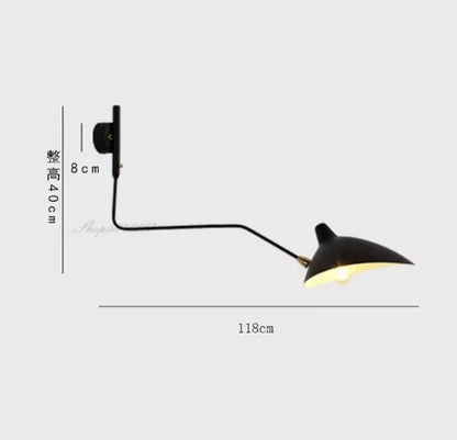 Serge Mouille 3-arm Floor lamp Designer Tripod LED Lamp Adjustable Spider Standing Lamp Loft master bedroom decor reading light