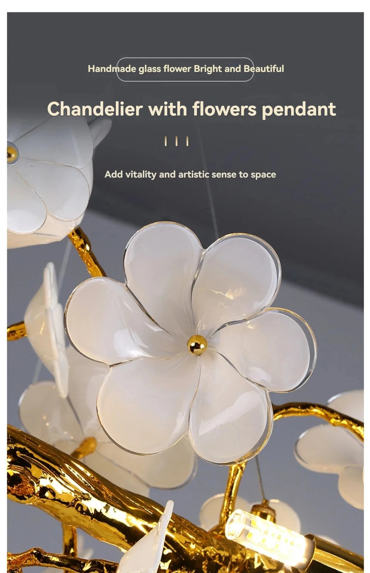 Nordic Flower Chandelier