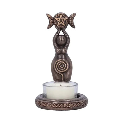 Resin Sculptural Candlestick