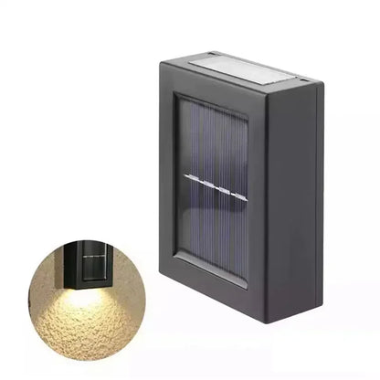 Solar Up-Down Wall Spot Lights – Decorative Outdoor Accent Lighting