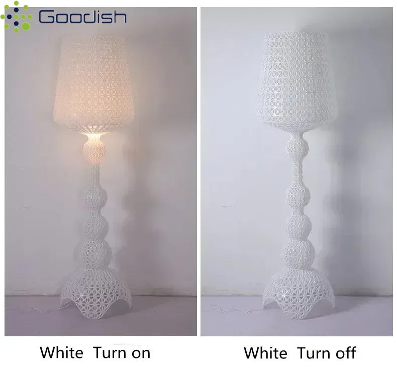 Japanese Medieval Retro Style Trophy Shaped LED Floor Lamp Art Design Lights for Living Dining Room Home Decoration Chandelier
