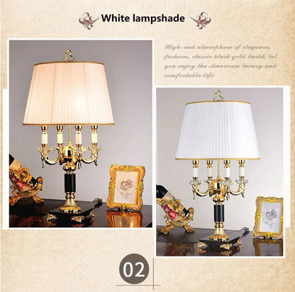 High Quality Luxury Fashion Black Crystal Table/Floor Lamp Bedroom Bedside Lamps Brief Modern Decoration Table Lamp