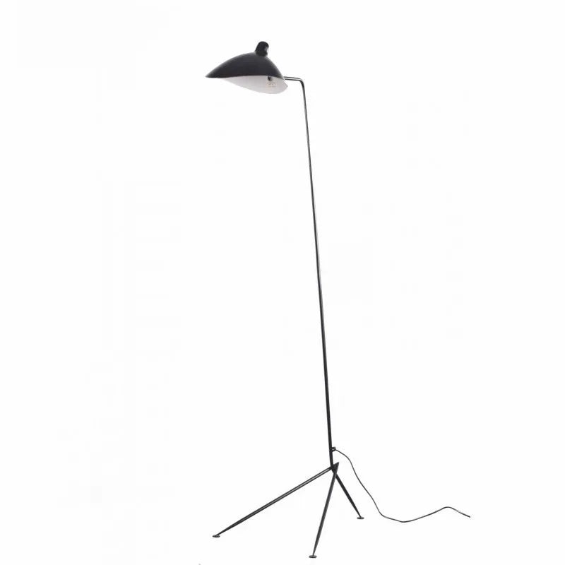 Serge Mouille 3-arm Floor lamp Designer Tripod LED Lamp Adjustable Spider Standing Lamp Loft master bedroom decor reading light