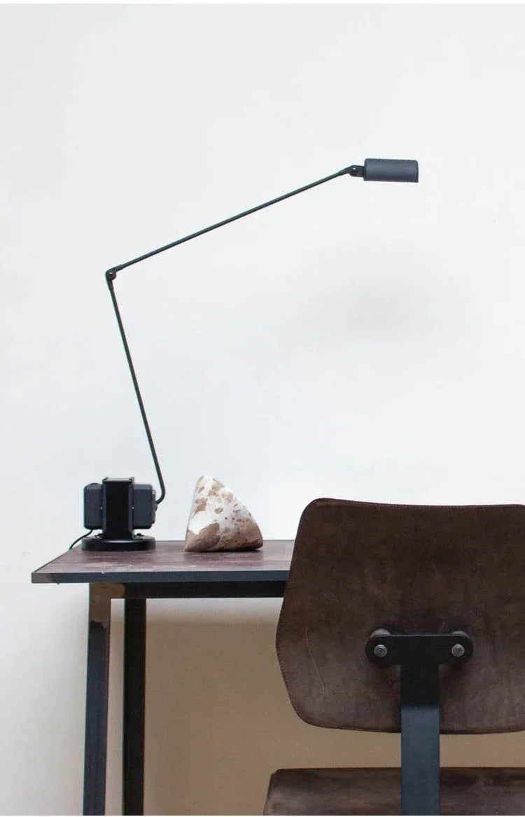 Modern Italian Design Floor Lamp Simple Retro Style Living Room Study Adjustable Swing Arm Reading Table Lamp Home Decor LED