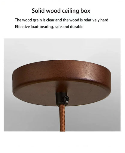 Bauhaus Cream Stone Pendant Lamp – Designer LED Chandelier for Bedroom & Dining