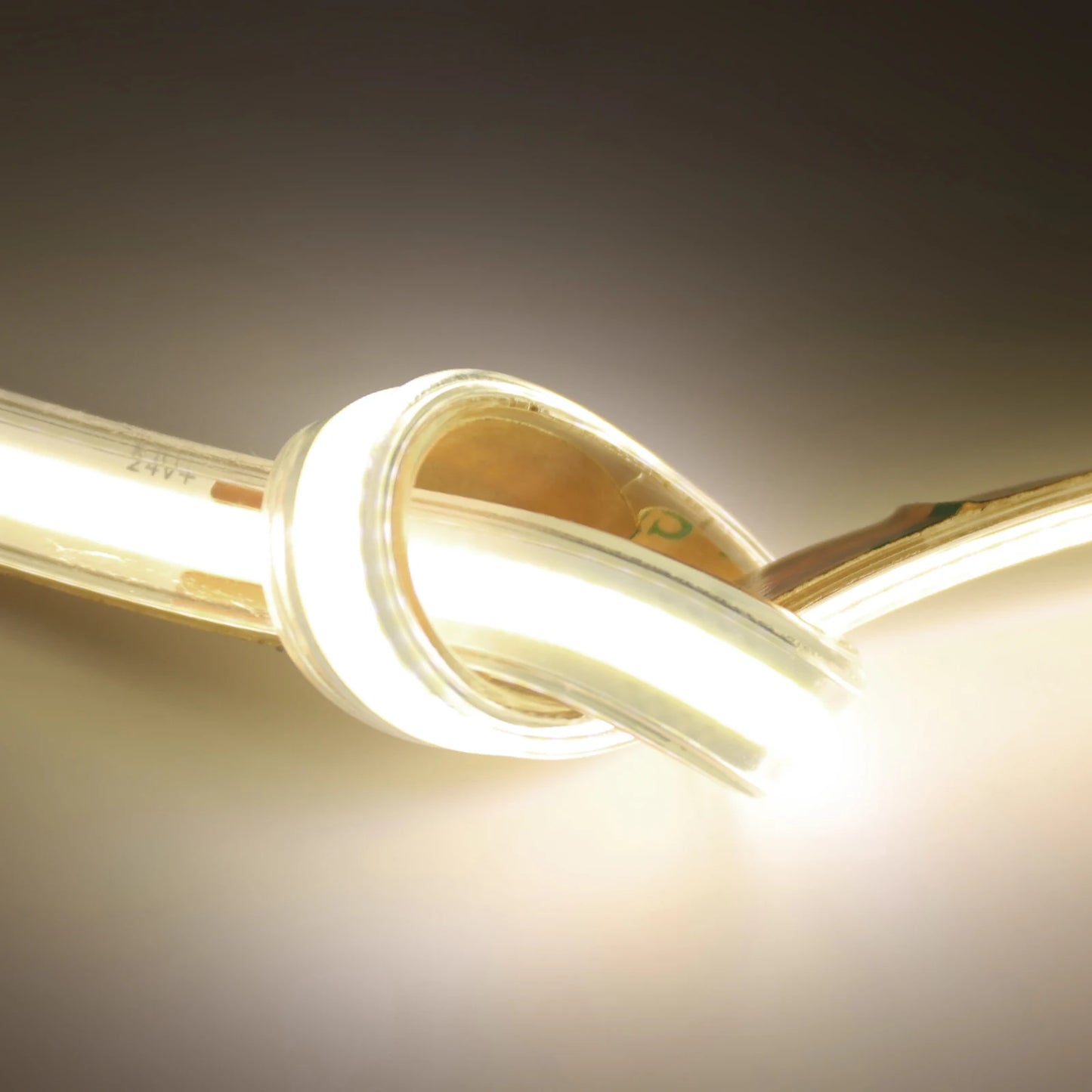 DC 24V 480LEDs/m Solar COB LED Strip Light Outdoor Waterproof Warm Natural White Flexible Adhensive Tape RA90 Linear Lighting
