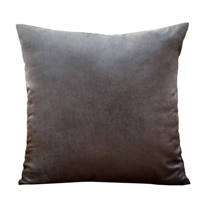 Solid Velvet Cushion Cover