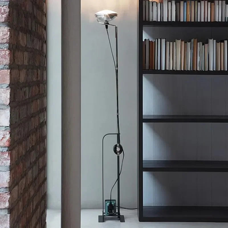 Nordic Iron Chromium Floor Lamp for Living Room Bedroom Bedside Sofa Side Standing Lamp Lighting Fixture