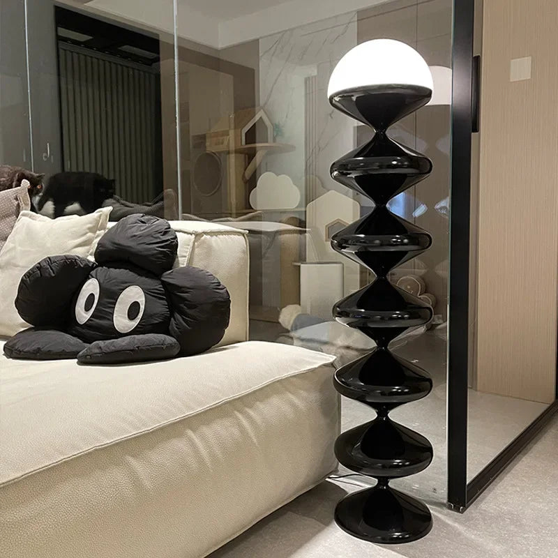 Nirdic Black/White Candy Floor Lamps Home Decoration Living Room Sofa TV Side Lighting Fixtures Bedroom Study Desk Lamp Dimmable