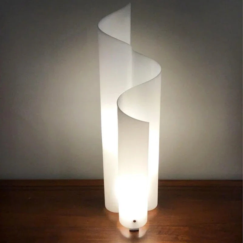 Nordic Floor Lamps Designer Modern Minimalist Glacier Flowing Light Desk Lamp  Artistic Desk Lamp Bedside Lamp