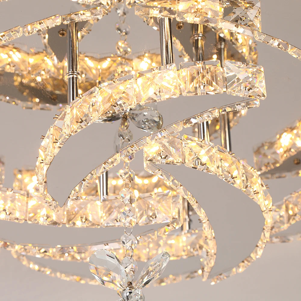 K9 Crystal Chandelier — Dimmable