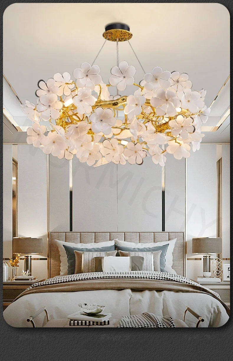 Nordic Flower Chandelier