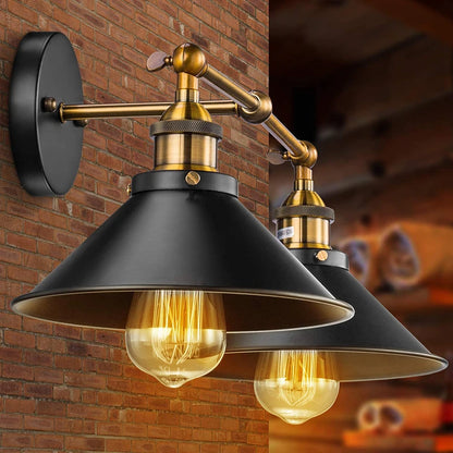 Vintage Loft Edison Pendant Light – Industrial Retro Chandelier for Living Room