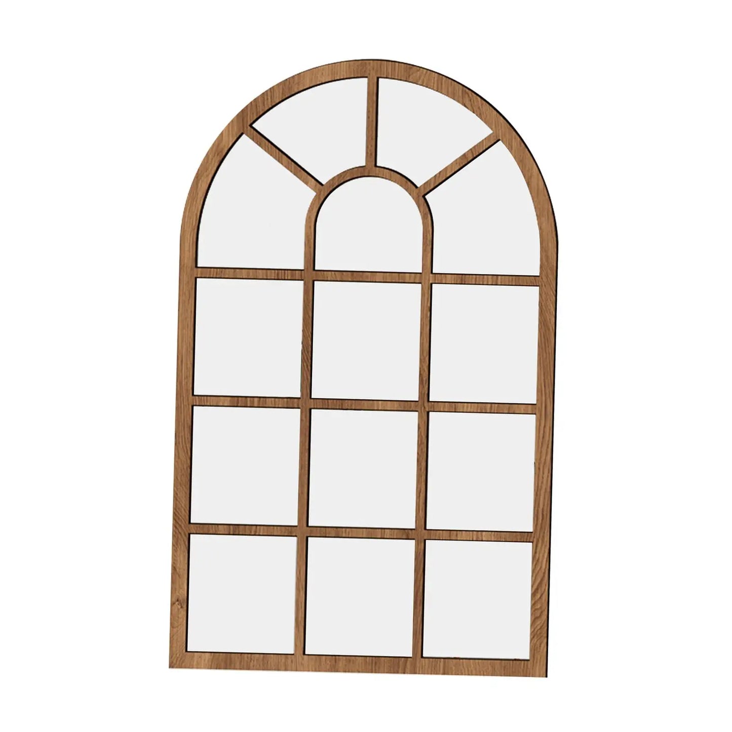 Arched Window Wall Mirror