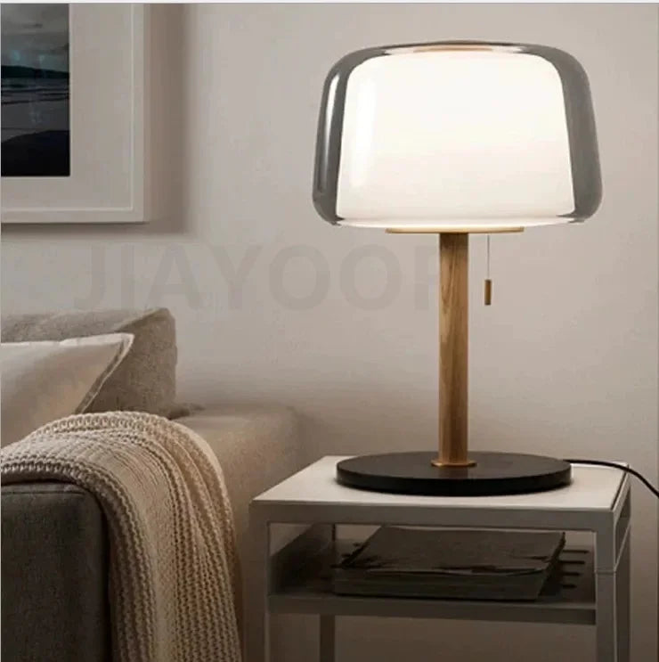 Modern Creative Glass Floor Lamp Simple Sofa Side Decorative Lighting Living Room Bedroom Bedside Lamp LED Reading Desk Light