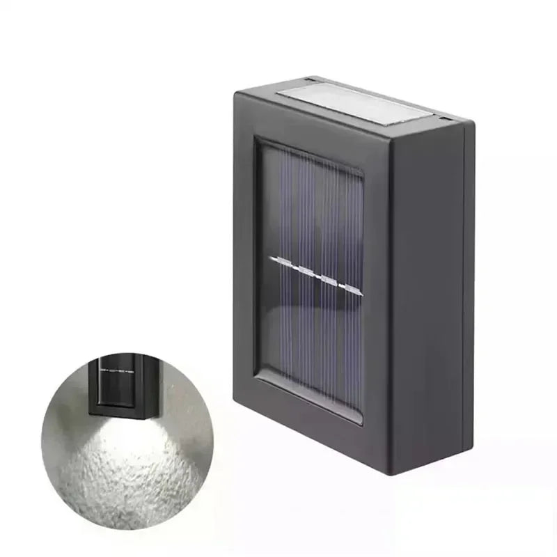 Solar Up-Down Wall Spot Lights – Decorative Outdoor Accent Lighting