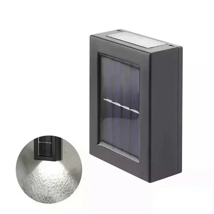 Solar Up-Down Wall Spot Lights – Decorative Outdoor Accent Lighting