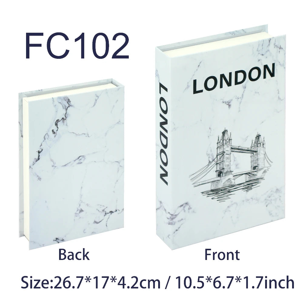 Luxury Decorative Fake Books – Nordic Coffee Table Storage Boxes
