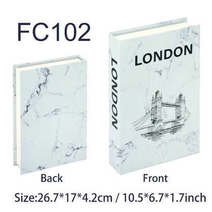 Luxury Decorative Fake Books – Nordic Coffee Table Storage Boxes