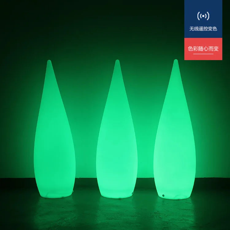 Creative Outdoor Waterproof Landscape Floor Lamp Shopping Mall Hotel Courtyard Villa Park Decoration Atmosphere Water Drop Light