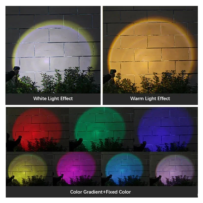Solar In-Ground LED Spotlights (1–4 Pack) – IP65 Adjustable Landscape Lights