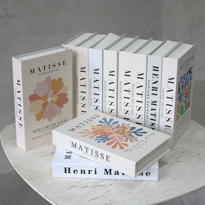 Luxury Decorative Fake Books – Nordic Coffee Table Storage Boxes