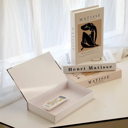 Luxury Decorative Fake Books – Nordic Coffee Table Storage Boxes