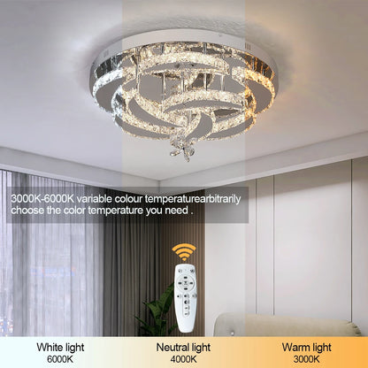 K9 Crystal Chandelier — Dimmable