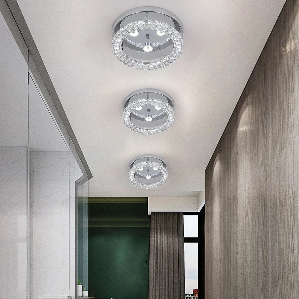 K9 Crystal Chandelier — Dimmable