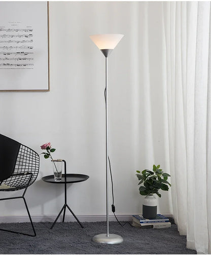 Creative LED Floor Lamp Black White Lamp Body Is Suitable For Indoor Lighting Decorative Lamp In Living Room, Bedroom And Study
