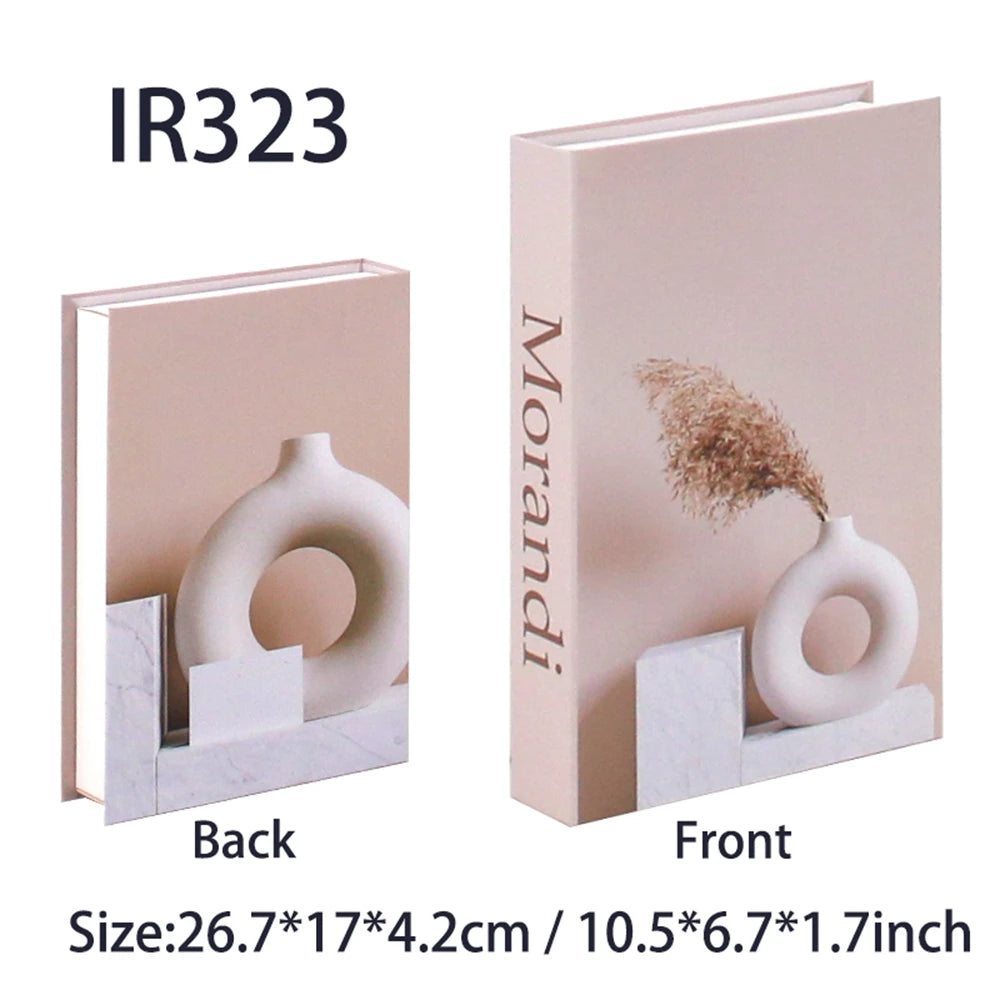 Luxury Decorative Fake Books – Nordic Coffee Table Storage Boxes