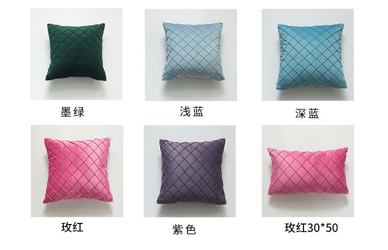 Dutch Velvet Cushion Cover