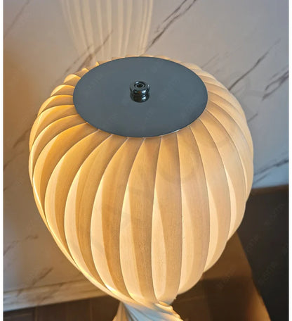 Living Room Floor Lamp Wooden Style Bedroom Headboard Decoration Atmospheric Table Lamp Nordic Art And Creativity Lamp Japanese