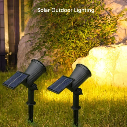 Solar In-Ground LED Spotlights (1–4 Pack) – IP65 Adjustable Landscape Lights
