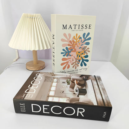 Luxury Decorative Fake Books – Nordic Coffee Table Storage Boxes