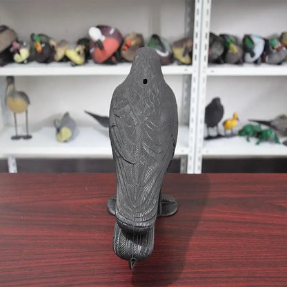 Decoracion Jardin ExteriorSimulation Black Crow Raven Bird Repellent Pest Control Pigeon Repellent Garden Decoration Outdoor