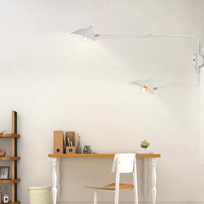 Serge Mouille 3-arm Floor lamp Designer Tripod LED Lamp Adjustable Spider Standing Lamp Loft master bedroom decor reading light