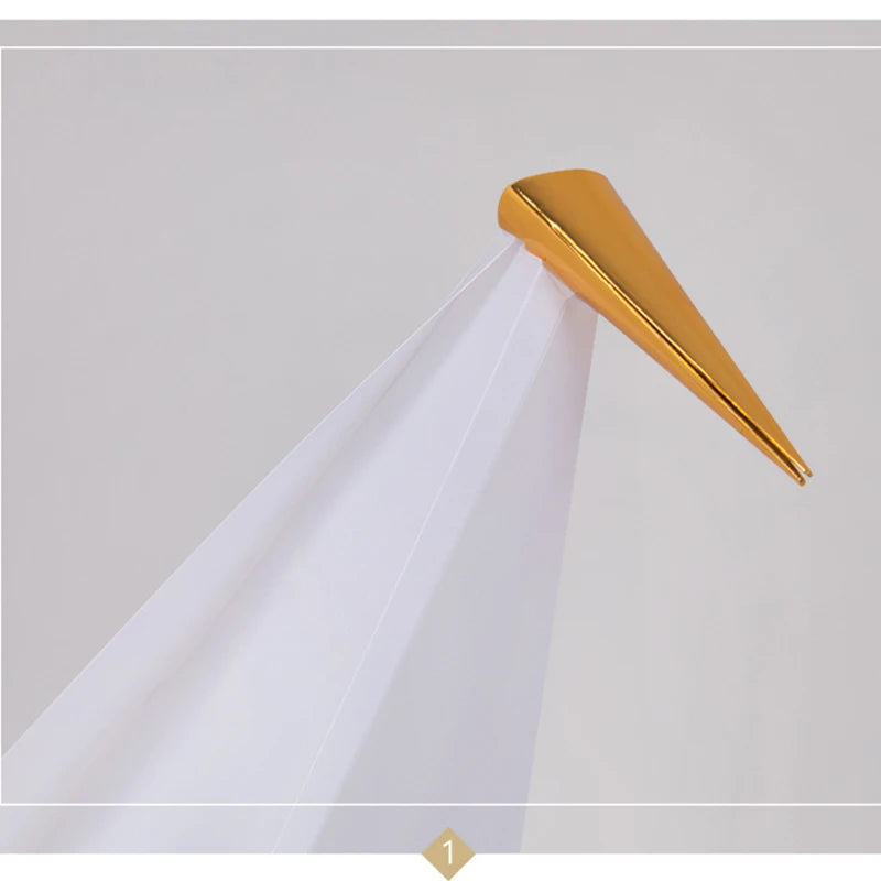 Perch Light Floor Lamp Led Designer gold Origami Bird Standing Lamps for Living Room creative Art Deco safaside corner Lamp