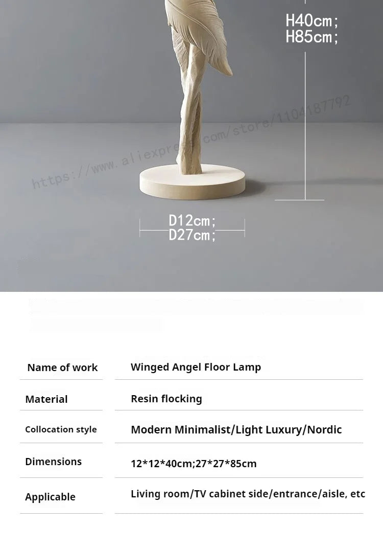 Modern Art Floor Lamp Home decoration Lights Living Room Bedroom Humanoid Atmosphere Lamps Couch High-End Sculpture LED Lighting