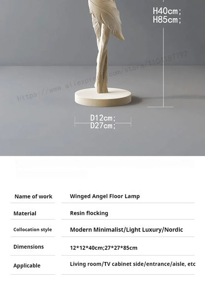 Modern Art Floor Lamp Home decoration Lights Living Room Bedroom Humanoid Atmosphere Lamps Couch High-End Sculpture LED Lighting