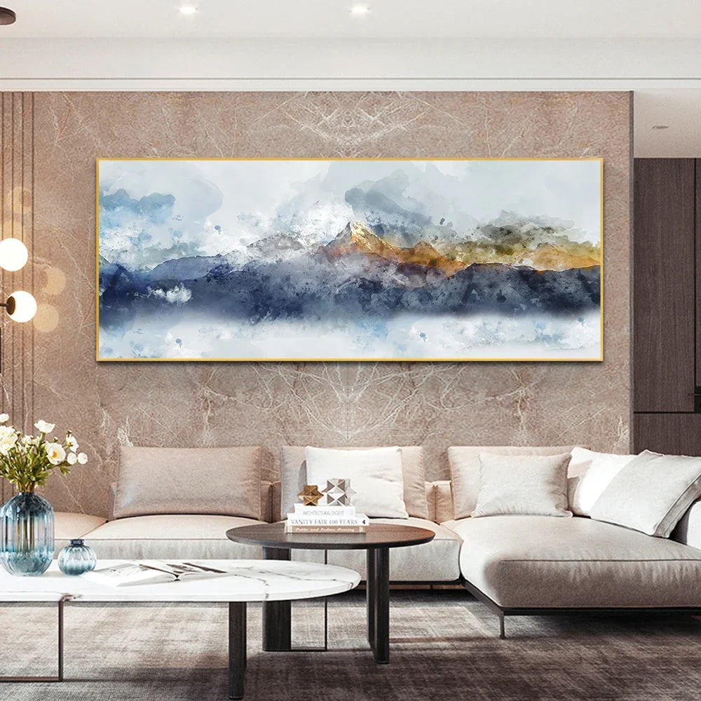 Minimalist Landscape Canvas Print