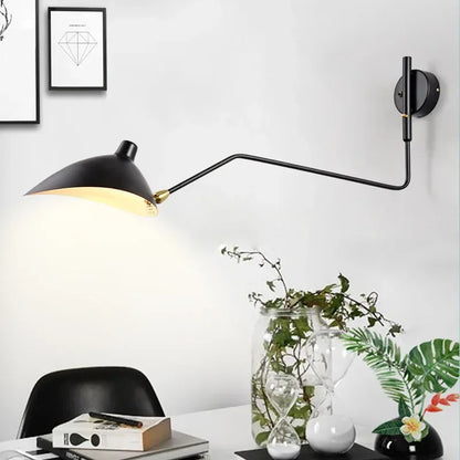 Serge Mouille 3-arm Floor lamp Designer Tripod LED Lamp Adjustable Spider Standing Lamp Loft master bedroom decor reading light