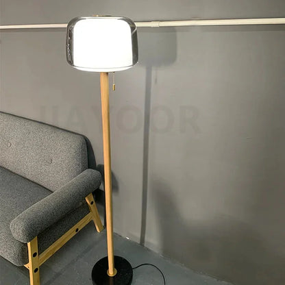 Modern Creative Glass Floor Lamp Simple Sofa Side Decorative Lighting Living Room Bedroom Bedside Lamp LED Reading Desk Light