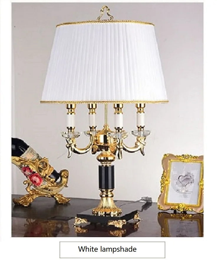 High Quality Luxury Fashion Black Crystal Table/Floor Lamp Bedroom Bedside Lamps Brief Modern Decoration Table Lamp