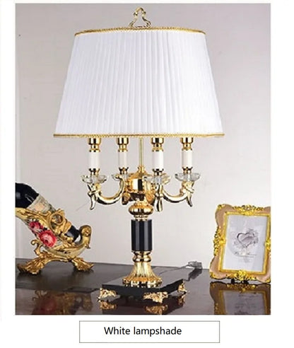 High Quality Luxury Fashion Black Crystal Table/Floor Lamp Bedroom Bedside Lamps Brief Modern Decoration Table Lamp