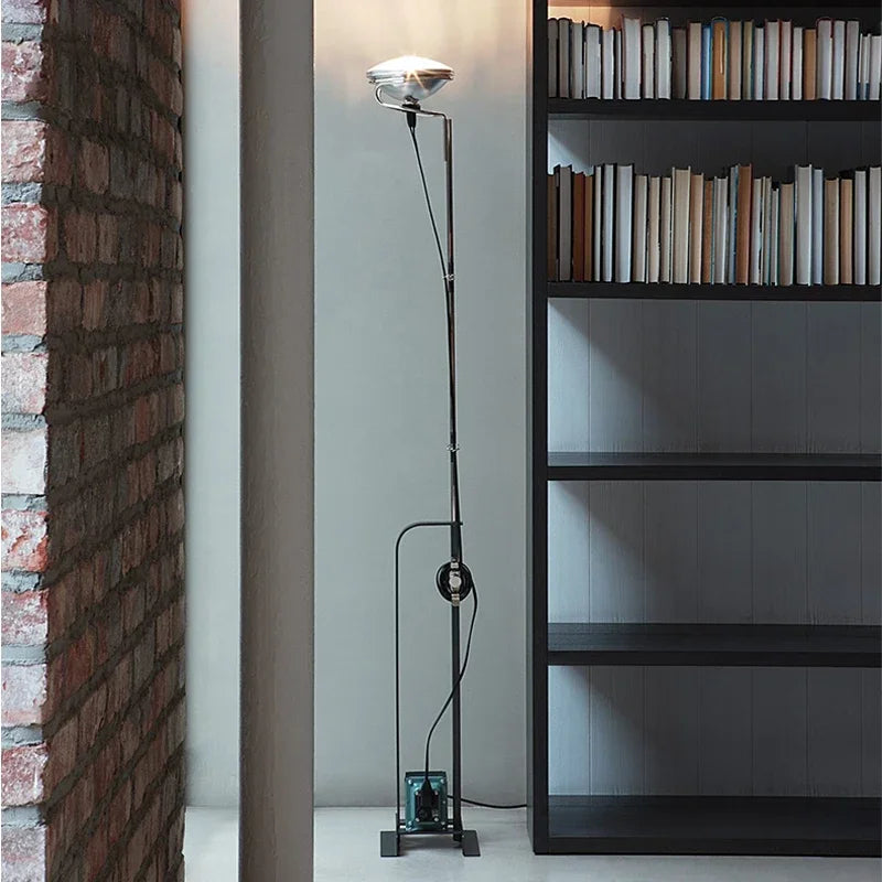 Nordic Iron Chromium Floor Lamp for Living Room Bedroom Bedside Sofa Side Standing Lamp Lighting Fixture