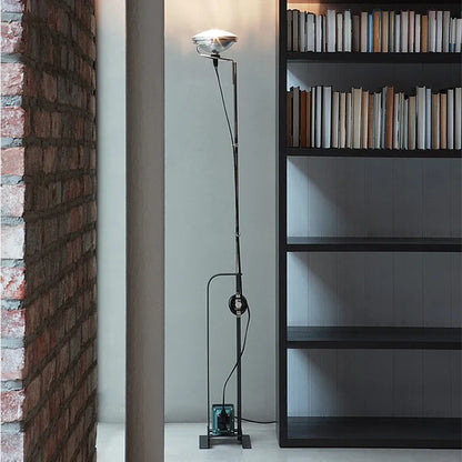 Nordic Iron Chromium Floor Lamp for Living Room Bedroom Bedside Sofa Side Standing Lamp Lighting Fixture