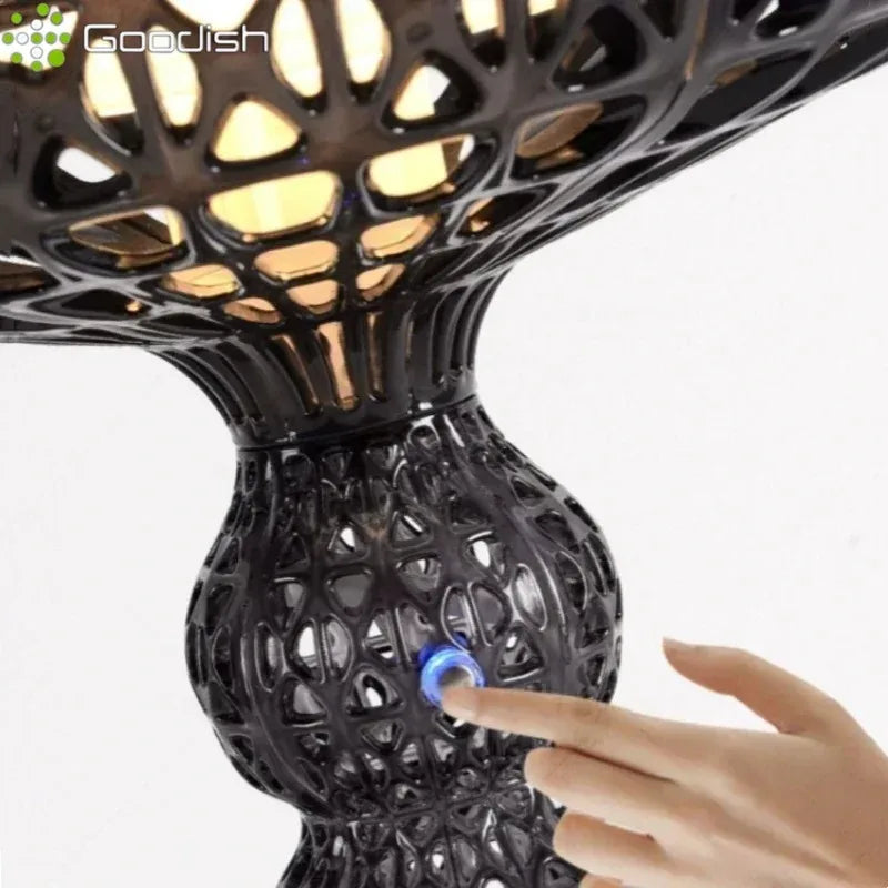 Japanese Medieval Retro Style Trophy Shaped LED Floor Lamp Art Design Lights for Living Dining Room Home Decoration Chandelier