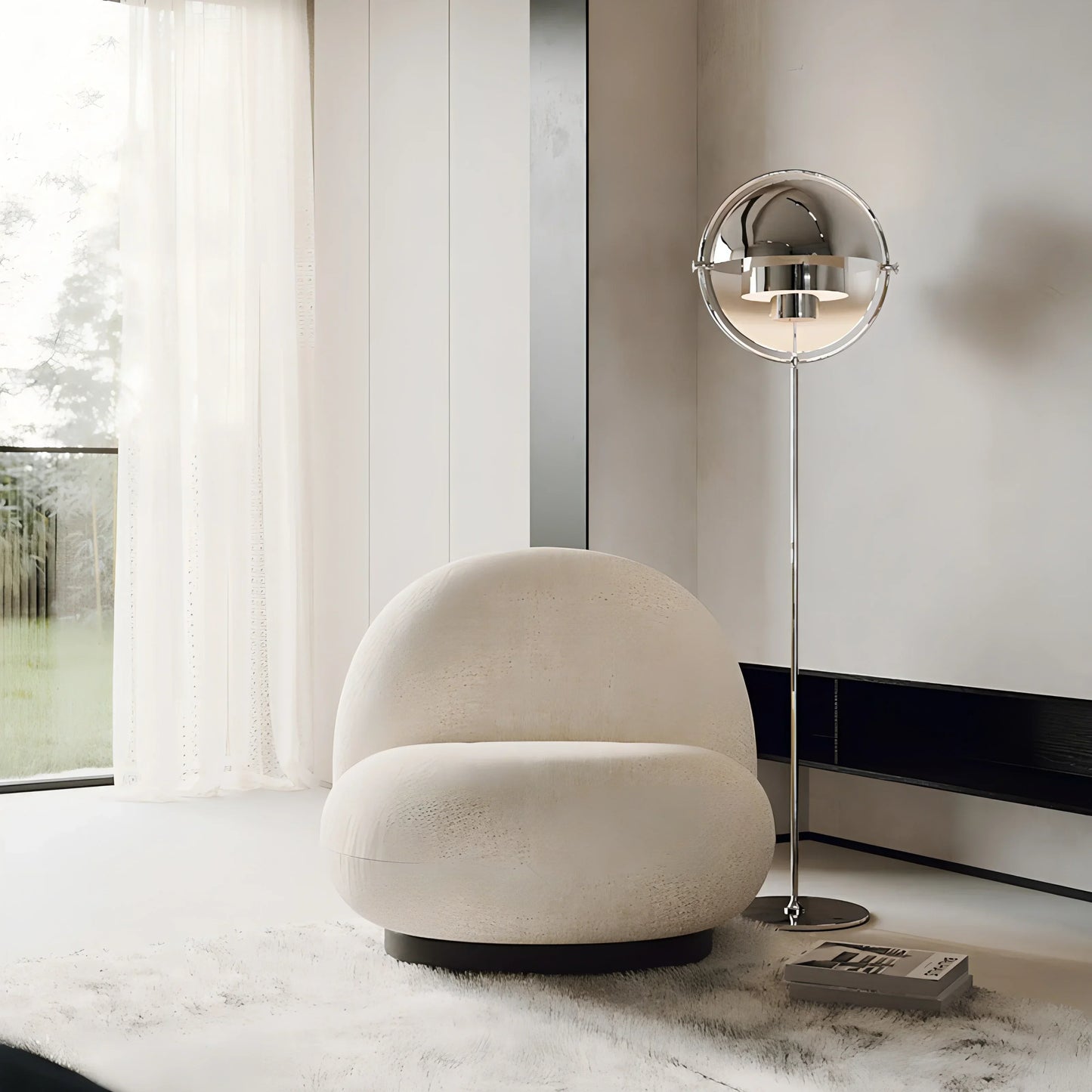 Modern Gubi Floor Lamps for Living Room Designer Black Metal Standing Lights Bedroom Indoor Lighting Foot Lamp Salon Fixture