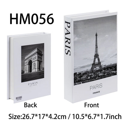 Luxury Decorative Fake Books – Nordic Coffee Table Storage Boxes